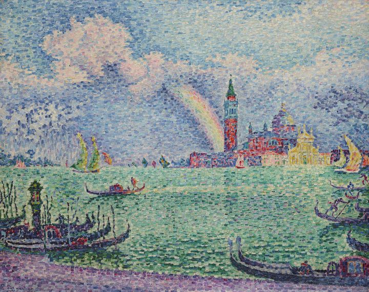 Paul Signac, "Arc-en-ciel, Venise", 1905, Collection particulière&nbsp; (© Schaelchli-Schmidt, Zurich)