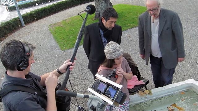 Jean-Luc Godard sur le tournage de "Adieu au langage"
 (Wild Bunch Distribution)