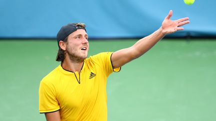 Le Français Lucas Pouille. (CHAZ NIELL / ICON SPORTS MEDIA)