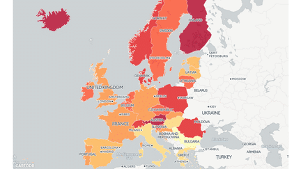 Dans quel pays d'Europe les jeunes sont-ils les plus &eacute;panouis ? (NICOLAS ENAULT / FRANCETVINFO)