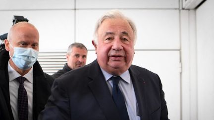 Gérard Larcher, le 6 juin 2022, à Paris. (BERTRAND GUAY / AFP)