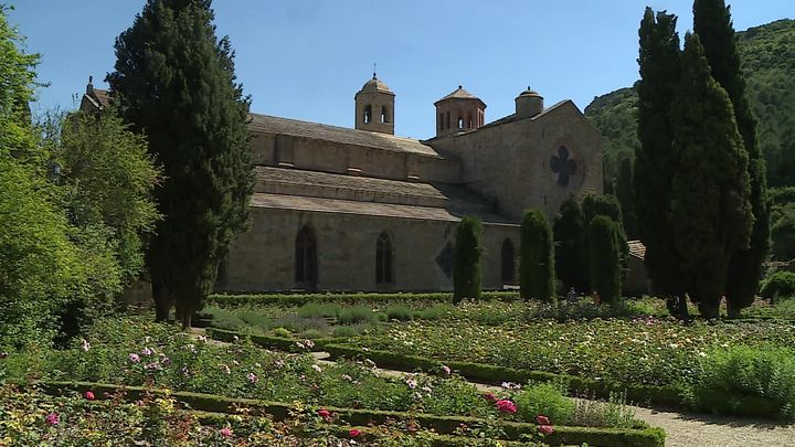 &nbsp;L'abbaye de Fontfroide dans l'Aude. (F. Jobard / France Télévisions)