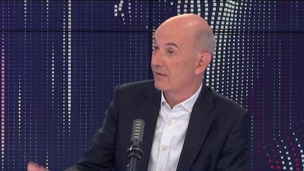 Roland Lescure, porte-parole de La République en marche, député des Français de l'étranger et président de la commission des Affaires économiques à l'Assemblée nationale, le 6 juin 2021 sur franceinfo. (FRANCEINFO / RADIO FRANCE)