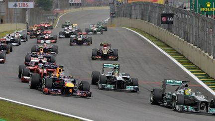 Le peloton de la F1 au Grand Prix du Brésil 2014