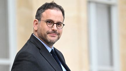 Aurélien Rousseau, le ministre de la Santé et de la Prévention, à Paris, le 21 juillet 2023. (BERTRAND GUAY / AFP)