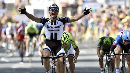 Marcel Kittel (Giant) dominateur à Arrogate (LIONEL BONAVENTURE / AFP)