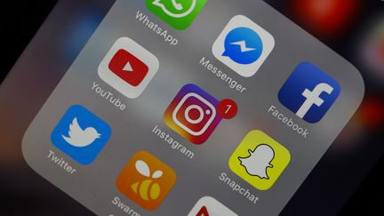 Les principales applications de réseaux sociaux. (MUHAMMED SELIM KORKUTATA / ANADOLU AGENCY)