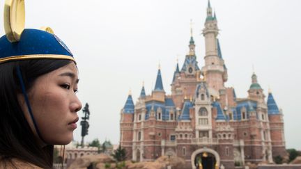 Le parc d'attraction Disney a ouvert ses portes à Shanghai, 15 juin 2016
 (JOHANNES EISELE / AFP)