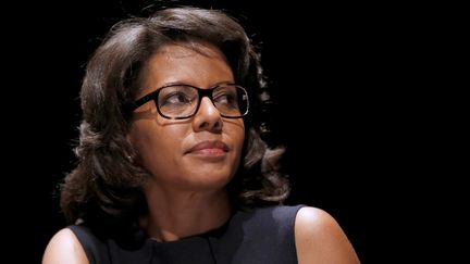 La journaliste Audrey Pulvar au Havre (Seine-Maritime), le 13 septembre 2016. (CHARLY TRIBALLEAU / AFP)