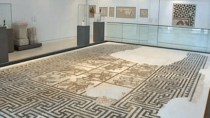 Le Plateau des Mosaïques du Musée d'Art et d'Archéologie de Valence
 (France 3 / capture d&#039;écran)