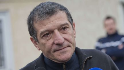 L'imprimeur Michel Catalano donne une conf&eacute;rence de presse &agrave; Othis (Seine-et-Marne), le 10 janvier 2015. (DAVID ROSE / REX / SIPA)