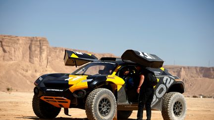 L'Extreme E est une nouvelle course de SUV électriques. (FRANCK FIFE / AFP)