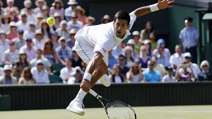 &nbsp; (Djokovic se qualifie pour une 4e finale à Wimbledon © Reuters/Suzanne Plunkett)