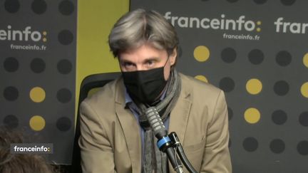 Nicolas Vescovacci, journaliste et coauteur avec Jean-Pierre Canet de&nbsp;"Vincent tout puissant"&nbsp;aux éditions JC Lattès. (FRANCEINFO / RADIO FRANCE)