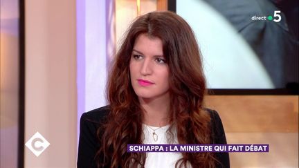 La secrétaire d'Etat, Marlène Schiappa, le 1er février 2018. (FRANCE 5)