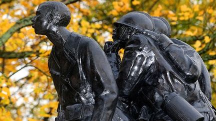 Le monument dédié à l'Armée Noire à Reims
 (FRANCOIS NASCIMBENI / AFP)