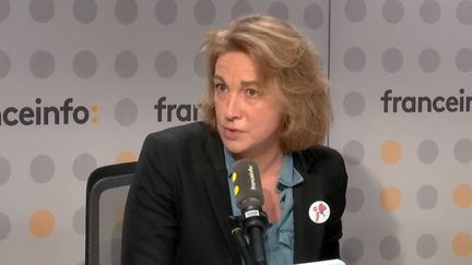 Marylise Léon, secrétaire générale de la CFDT, le 8 novembre 2024 sur franceinfo. (FRANCEINFO / RADIO FRANCE)