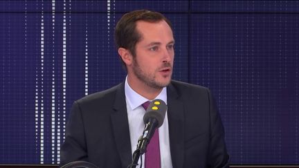 Nicolas Bay,&nbsp;député européen du Rassemblement national, invité de franceinfo le 16 septembre 2019. (FRANCEINFO / RADIOFRANCE)