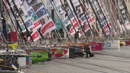 Voile : les skippers de la Route du Rhum dans l’attente (FRANCE 2)