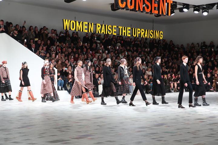 Défilé Dior pap féminin automne-hiver 2020-21, lors de la Paris Fashion Week, le 25 février 2020 (BERTRAND RINDOFF PETROFF / FRENCH SELECT)