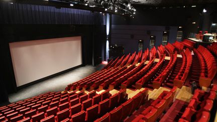 La salle de projection du Forum des Images, à Paris. (PIERRE VERDY / AFP)