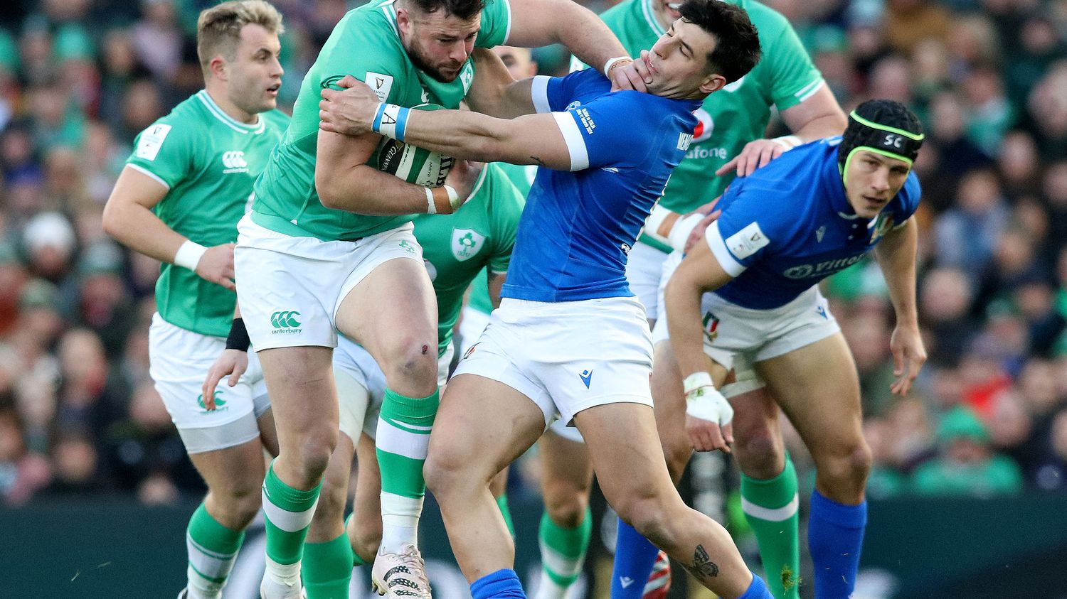 Relive Ireland’s crushing win over Italy