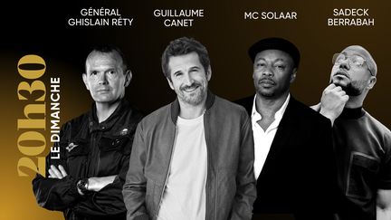 "20h30 le dimanche". Avec le général Ghislain Réty, Guillaume Canet, MC Solar et Sadeck Berrabah (20h30 le dimanche / France 2)