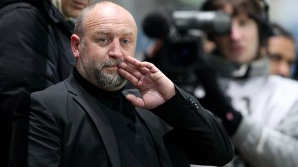 Franck Dumas, ancien entraîneur de Caen. (KENZO TRIBOUILLARD / AFP)