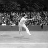 Le tennisman fran&ccedil;ais Jean Borotra, lors d'un match de Coupe Davis, en 1927. (AFP)