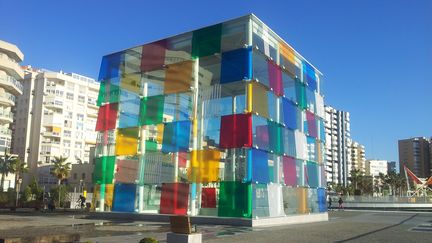 Le Centre Pompidou-Malaga, inauguré&nbsp;le 28 mars 2015, la accueilli 320&nbsp;000 visiteurs au cours des dix-huit premiers mois. &nbsp; (RADIO FRANCE / ANNE CHEPEAU)