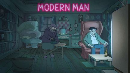 "Modern Man" de Victoria Grenier (CAPTURE D'ÉCRAN FRANCE 3)