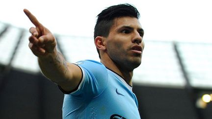 Le buteur de Manchester City, Kun Aguero