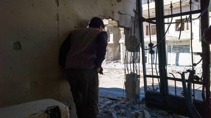  (Ruines de Zabadani, Syrie, 2012 © MaxPPP Jean-René Auge)