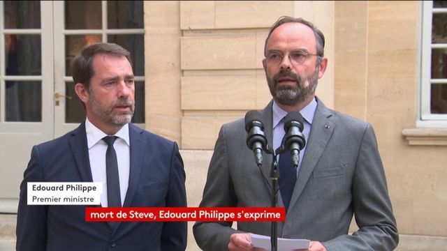 VIDEO. Mort de Steve Maia Caniço : le rapport de l'IGPN n'a pas "établi de lien entre l'intervention de la police et la disparition" du jeune homme, annonce Edouard Philippe