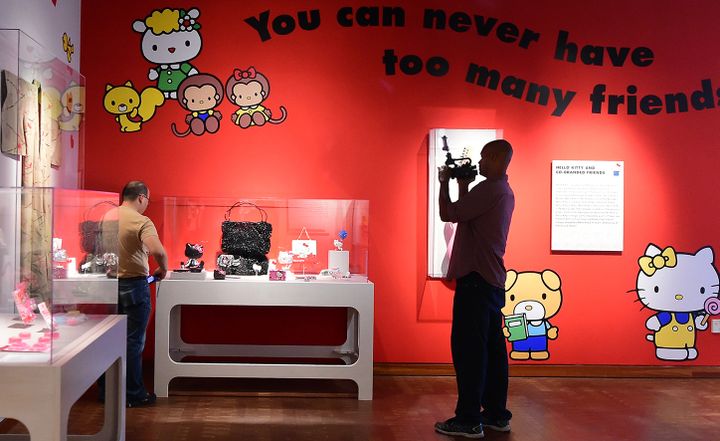 Une rétrospective Hello Kitty à Los Angeles
 (FREDERIC J. BROWN / AFP)