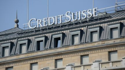 Le Credit suisse&nbsp;&nbsp;a annoncé que ses bureaux à Paris ont été "contactés par des autorités locales concernant des affaires fiscales de clients", le 31 mars 2017. (REMY GENOUD / CITIZENSIDE)