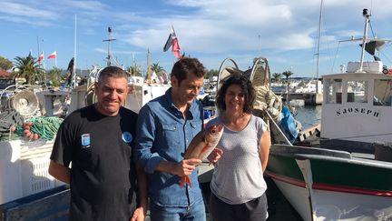 Jean-Pierre Mazella, Laurent Mariotte et Fanny Mazella (LAURENT MARIOTTE / RADIO FRANCE)