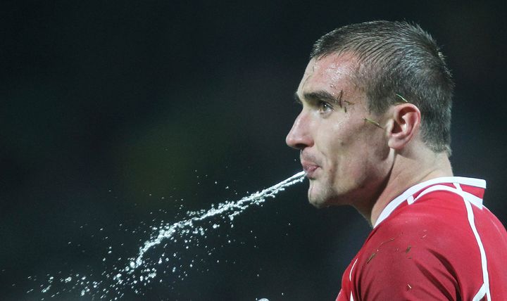 L'ailier russe Vladimir Ostroushko lors de la défaite de son équipe face aux Etats-Unis lors de la Coupe du monde 2011, à New Plymouth (Nouvelle-Zélande), le 15 septembre 2011. (ACTION IMAGES / REUTERS)