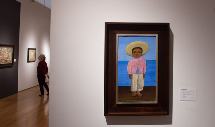 "Nino Jesus Sanchez" de Diego Rivera à la vente chez Christie's.
 (Bryan R. Smith / AFP)