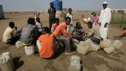 Réfugiés soudanais à Kassala (Soudan) le 12-1-2012 (AFP - ASHRAF SHAZLY)