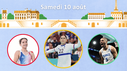 Programme des JO 2024 : handball, basket, volley, les Bleus se rêvent en or& Les rendez-vous olympiques du 10 août