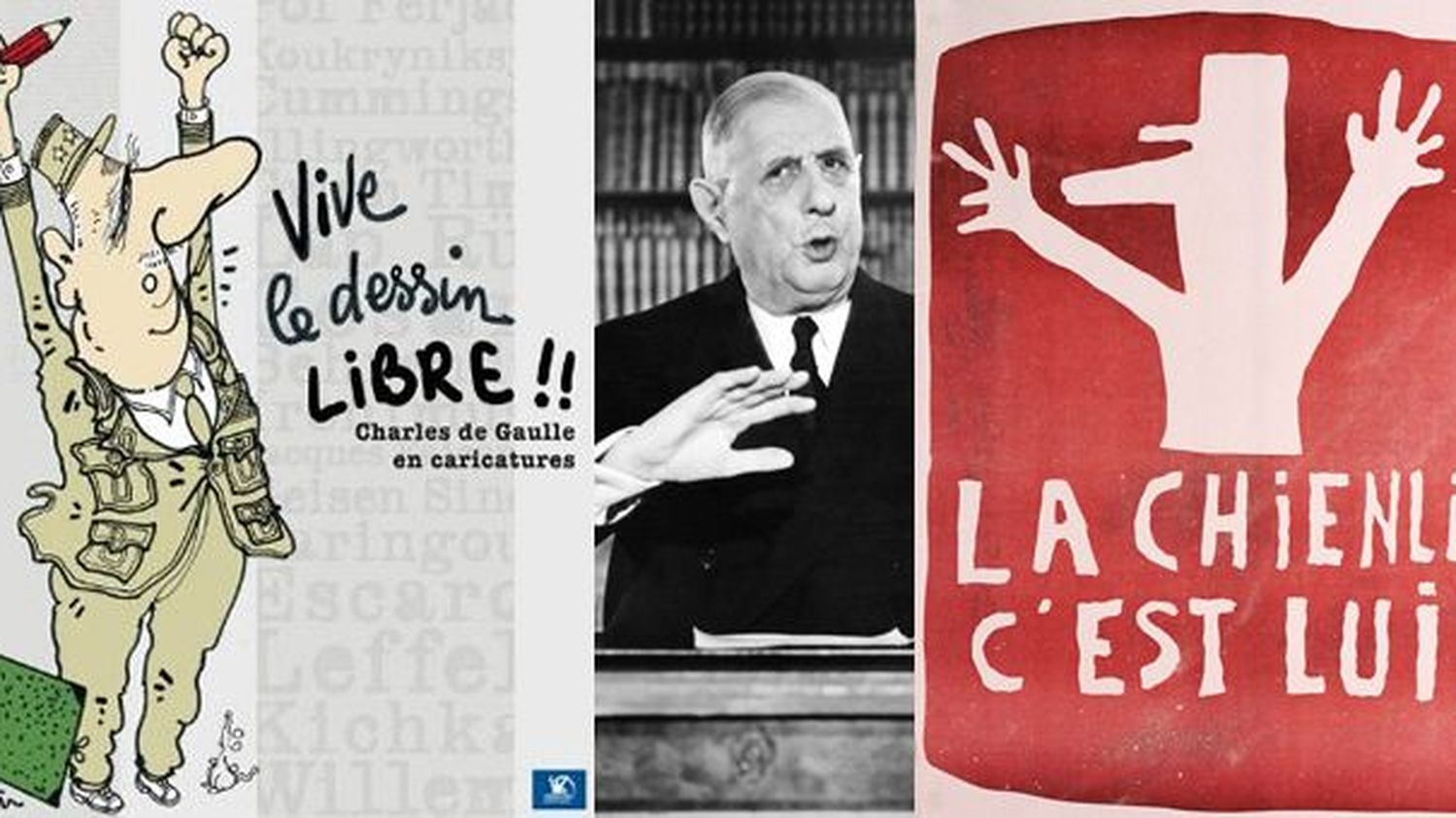 De Gaulle en caricatures aux Invalides