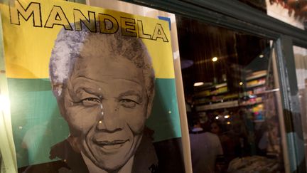 La fa&ccedil;ade du restaurant "Madiba", nomm&eacute; ainsi en l'honneur de Nelson Mandela, &agrave; New York (Etats-Unis), le 5 d&eacute;cembre 2013. (CARLO ALLEGRI / REUTERS)