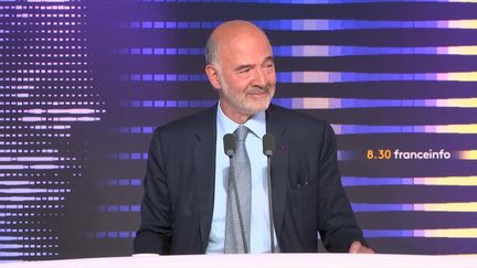 Pierre Moscovici, Premier président de la Cour des comptes, sur franceinfo, mardi 3 octobre 2023. (RADIOFRANCE / FRANCEINFO)