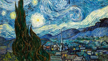 "La nuit étoilée" de Vincent Van Gogh est l'œuvre la plus sélectionnée de l'édition 2024 de "La beauté sauvera le monde". (ACTIVE MUSEU / MAXPPP)