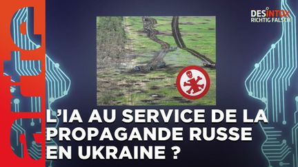 Désintox. Non, l’IA n'est pas au service de la propagande Russe en Ukraine. (ARTE/2P2L)