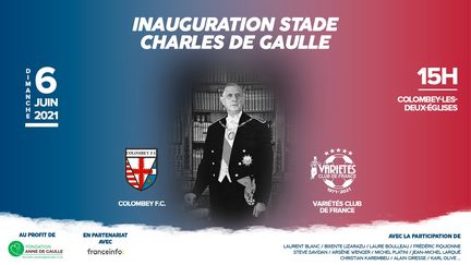 Inauguration Stade Charles de Gaulle (Variété Club)