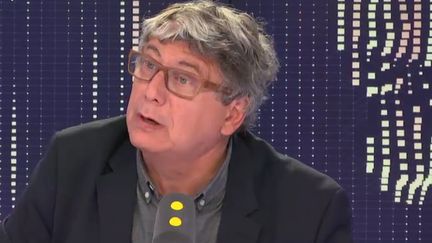 Eric Coquerel, député de La France insoumise invité le 28 septembre 2018 de franceinfo. (RADIO FRANCE / FRANCE INFO)