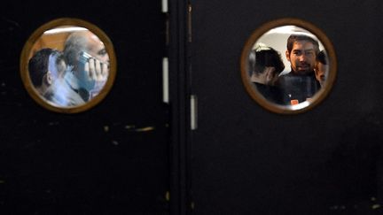 Nikola Karabatic, apr&egrave;s le match Paris-Montpellier, dimanche 30 septembre 2012 (FRANCK FIFE / AFP)