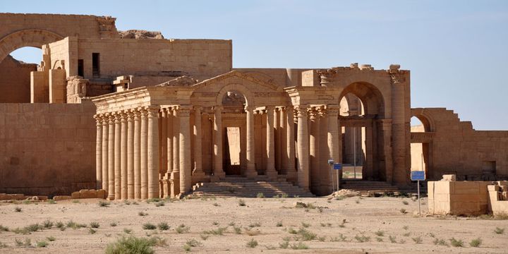 Le site antique de Hatra, en Irak (ici en 2010)
 (Hubert Debbasch / AFP)